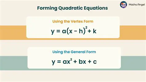 Converting Quadratic Equations to Vertex Form