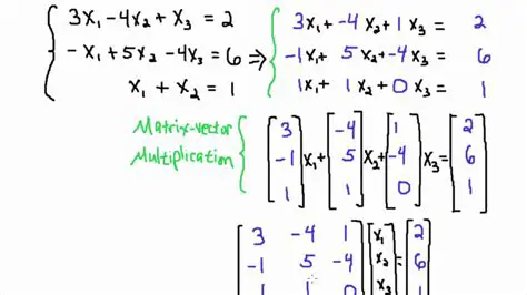 Converting the System to Matrix Form