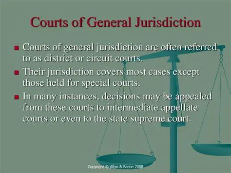 Court of General Jurisdiction