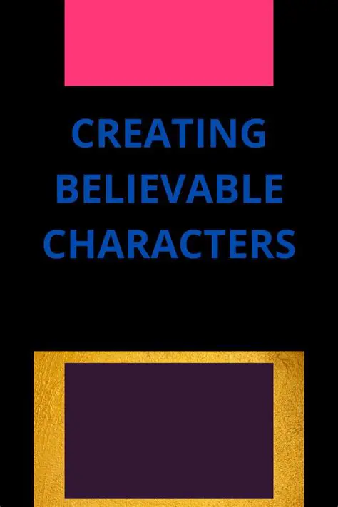 Create more believable characters