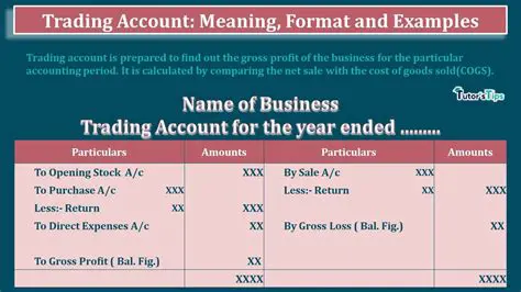 Creating a Trading Account
