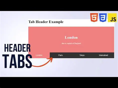 Creating Offers and Request Header Tabs