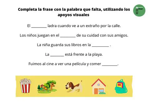 Cuidado con las palabras que faltan