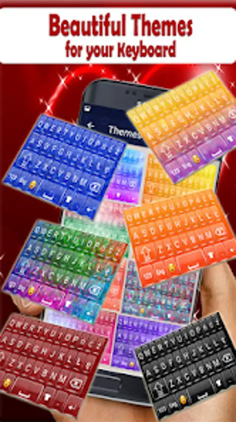 Customizable Keyboard Styles and Themes
