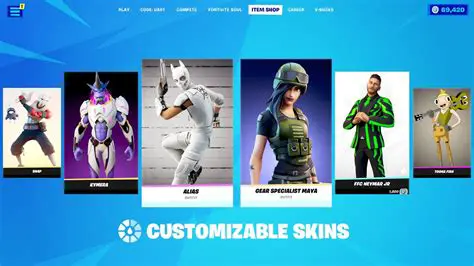 Customizable skins and colors