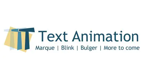 Customizable Text Animations