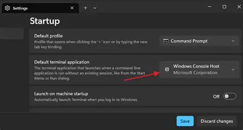 Customizing the Default Terminal Application