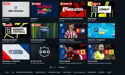 DAZN : Le Guide Ultime du Streaming Sportif en France
