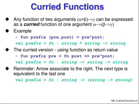 Detecting Curried Functions
