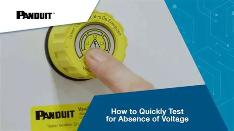 Detecting the Absence of Voltage