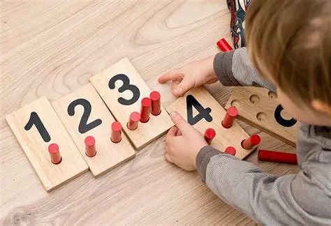 Develops early number work skills