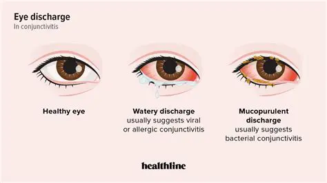 Discharge from the eyes and nose