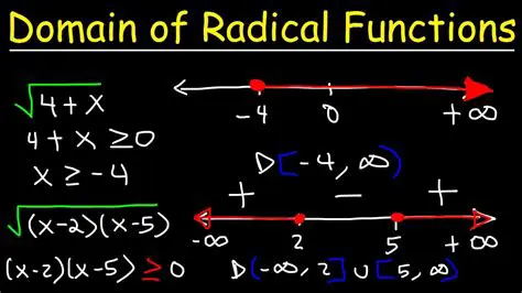 Domain of a Radical Function