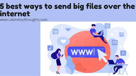 Downloading files over the internet
