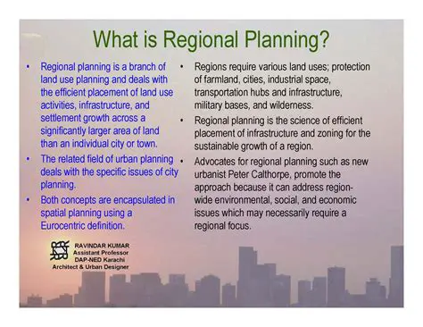 Education Requirements for Urban and Regional Planners