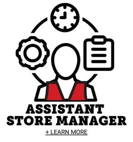 Either the Assistant Store Manager or the Store Manager will accept cash
