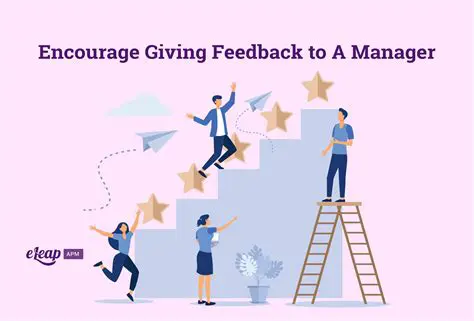 Encourage feedback and discussion