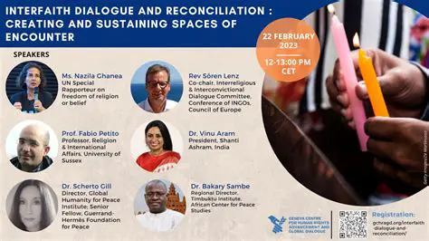 Encourage interfaith dialogue and activities