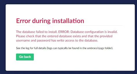 Error Writing to Local Database