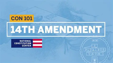 Established the 14th Amendment