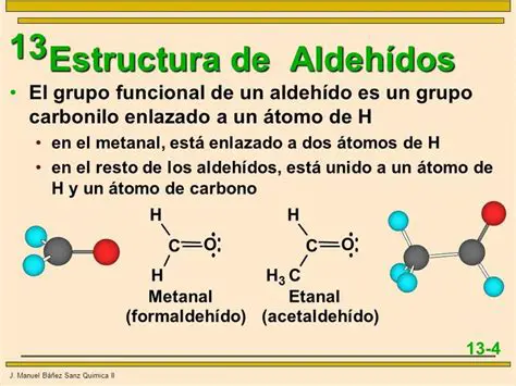 Estructura Molecular del Aldehido