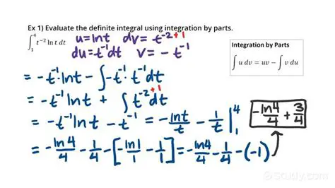 Evaluating the First Definite Integral