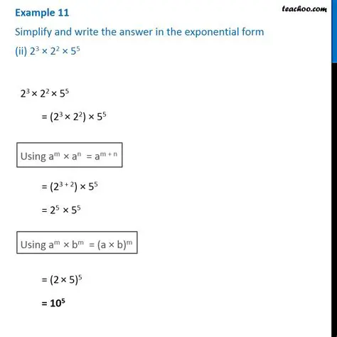 Expressing 1296 in Exponential Form