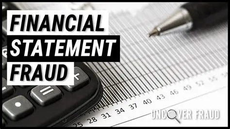 Falsifying financial records