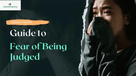 Fear of being judged or ostracized