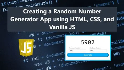 Features of a Random Number Generator