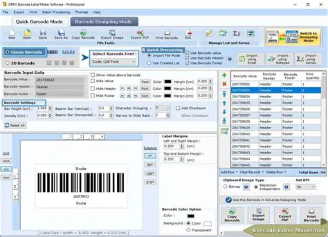 Features of an Advance Barcode Label Maker