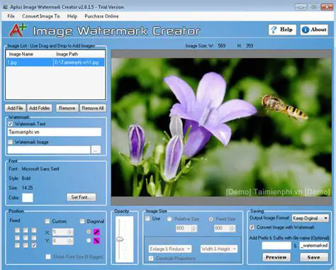 Features of Aplus PDF Watermark Creator