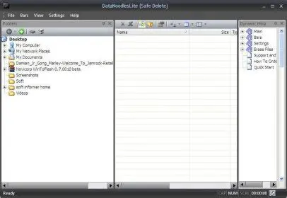 Features of DataNoodlesLite