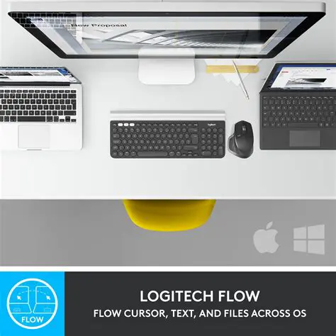 Features of Logitech Flow Scroll