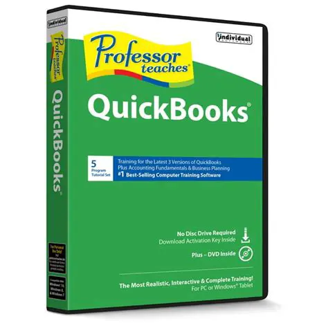 Features of Professor Teaches QuickBooks 2010