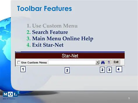 Features of Singlessites Toolbar