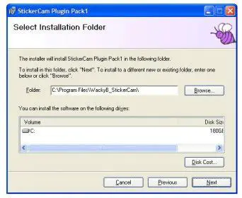 Features of StickerCam Plugin Pack1