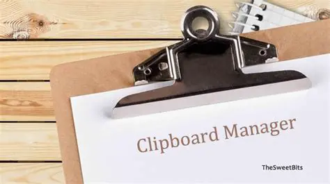 Features of the Free Clipboard Manager