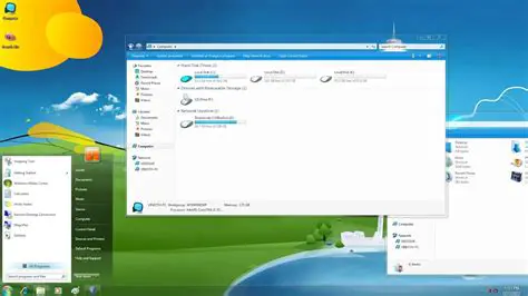 Features of the kkahne Desktop Theme