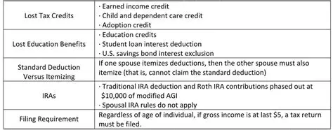 Federal Income Tax Filing Status