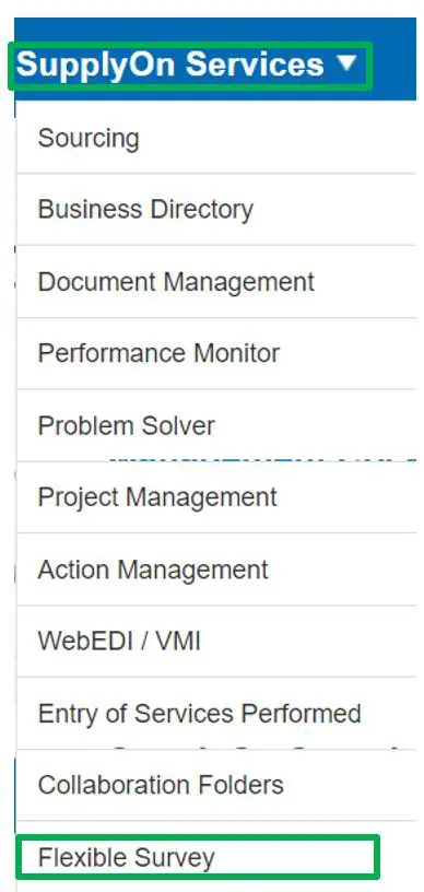 Flexible survey data reading interface