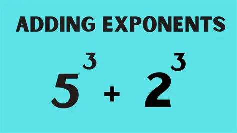 Forgetting to add or subtract exponents