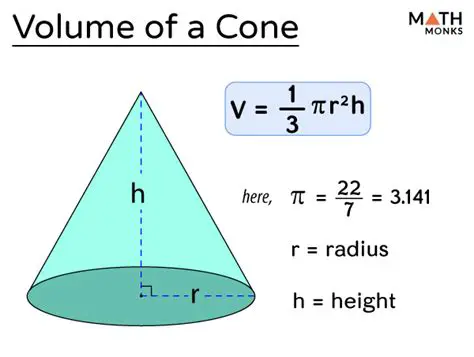 Formula for the Volume of a Cone