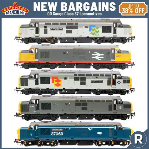 Four Highly Detailed Locomotives