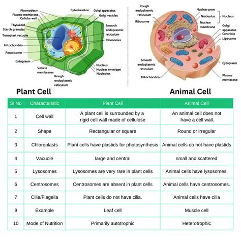 Frequently Asked Questions about Animal and Plant Cells