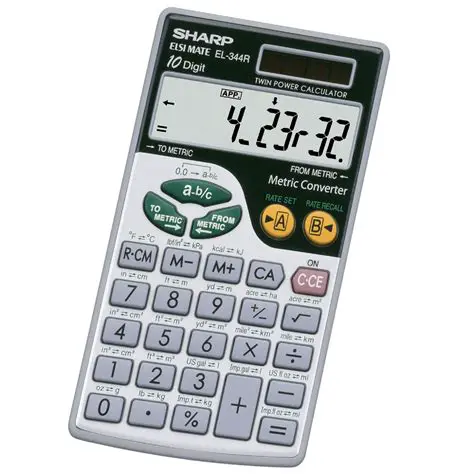 Handheld Calculator Layout