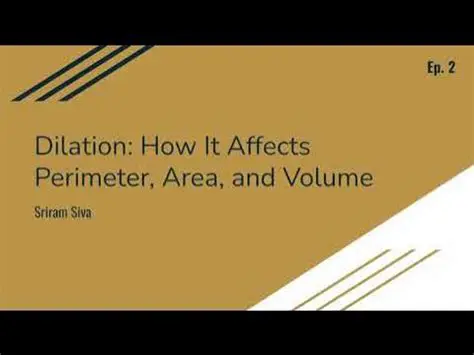 How Dilation Affects Volume