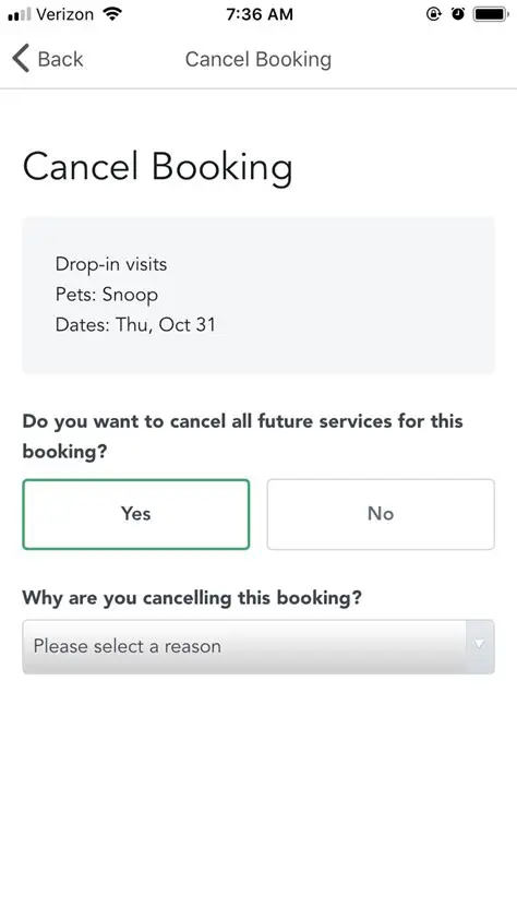 How to Cancel a Booking and Get a Full Refund