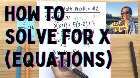 How to Solve for x in a Proportion