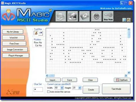 How to Use Magic ASCII Studio